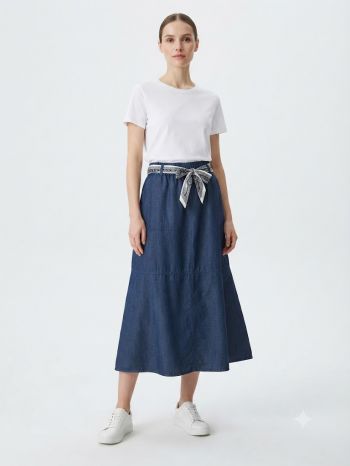 Denim Chic Skirt
